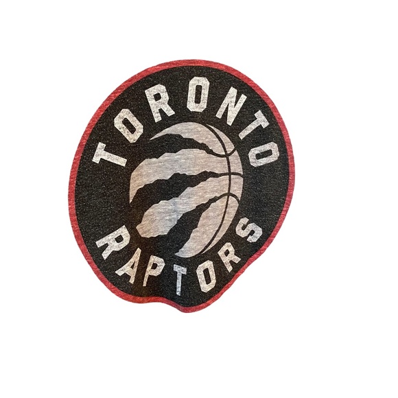 NBA boys medium Toronto Raptors soft gray t-shirt VGUC basketball - Picture 8 of 9